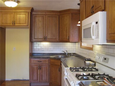 View of ceramic back splash.