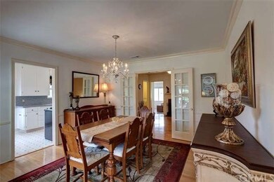 Formal Dining room with hardwood floor, plastered 