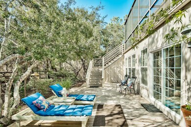 Rear porch