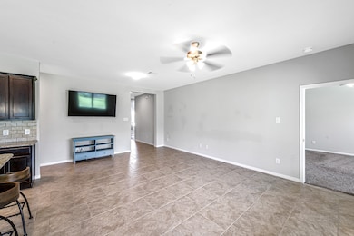 Lots of space in this family room