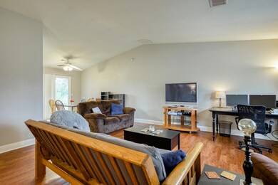 Vaulted ceiling