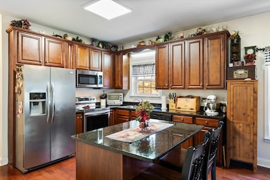 Spacious Kitchen with Granite Countertops