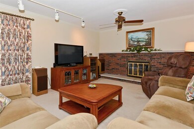 Family Room w/ Gas Fireplace