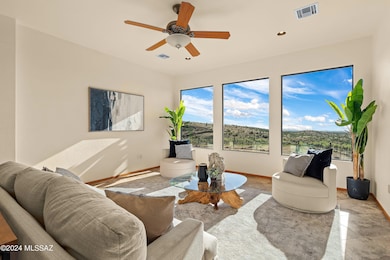 Great Room Day Vineyard View