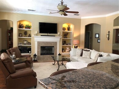Family - Great Room w/ wood burning fireplace