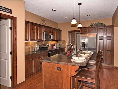Your family will love sitting at the center kitche