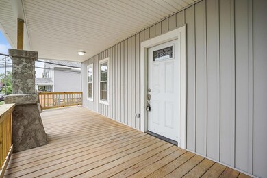 Large front porch