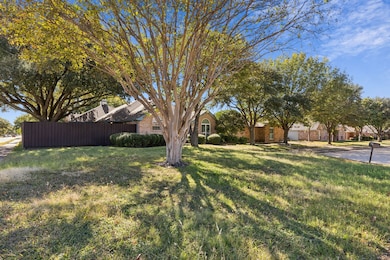 The home is situated on an oversized corner lot. So much potential here!