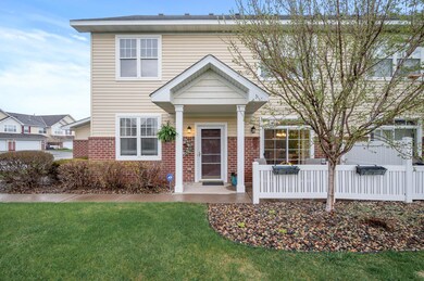 What an inviting front entry with screen door to welcome you friends