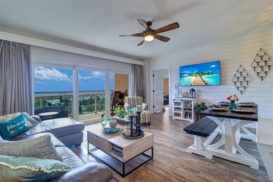Picture perfect living and dining areas with large