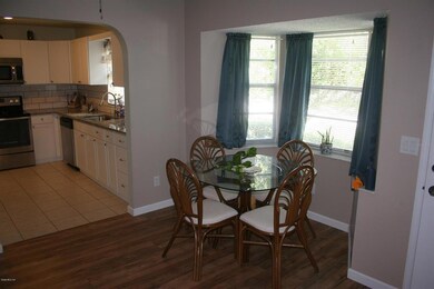 Dining room looking toward kitchen