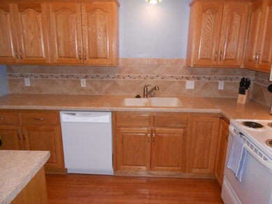 upgraded counters and tile backsplash