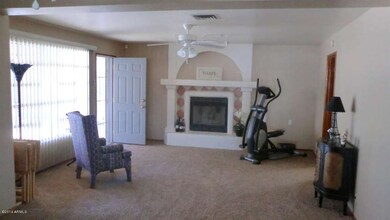 HUGE LIVING ROOM WITH FIREPLACE
