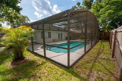 Screen Enclosed Pool with child fence and fenced y