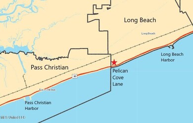 Pelican Cove Lane Location Map