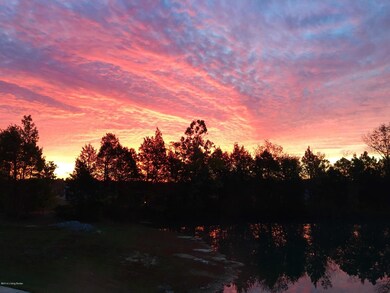 Fall Sunrise at Poplar Lakes over the Po