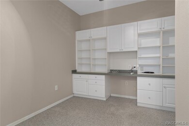 Office with Built Ins