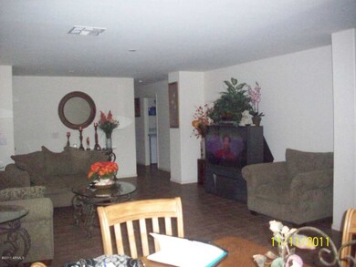 living room area view from dining area