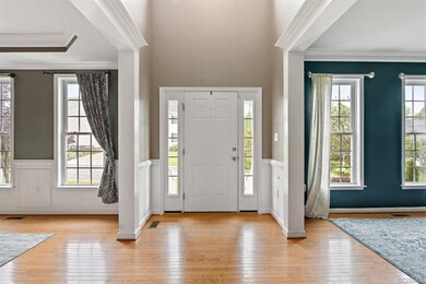 2 story entrance
