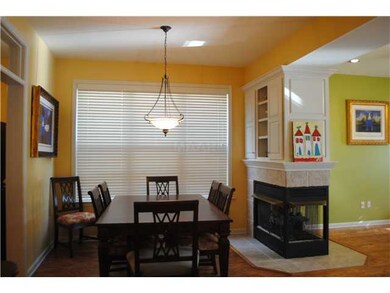 This home is complimented by the two side viewd FP