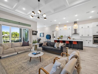 Open-flow Living/Dining/Eat-in Kitchen