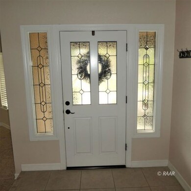 Front entry door