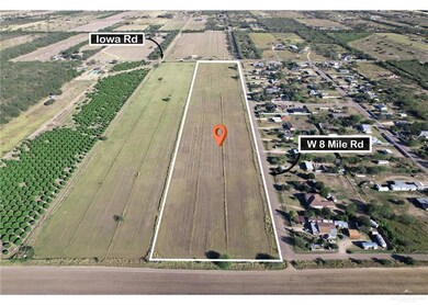 Aerial view with a rural view