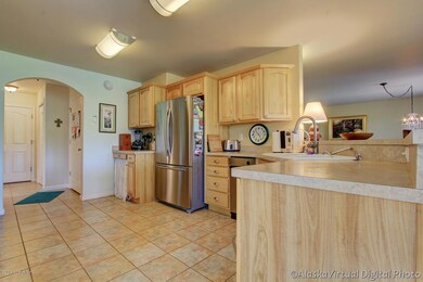 Kitchen With Tile Flooring