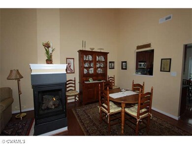 Dining Room - Entertain by the Three Sided Gas Fir