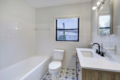 Remodeled bathroom.
