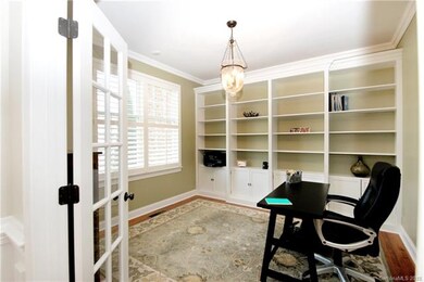 Office with French Doors