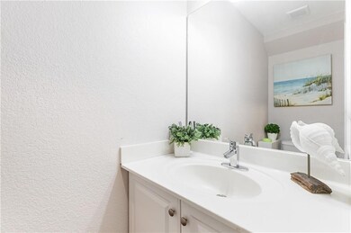 Bathroom featuring oversized vanity