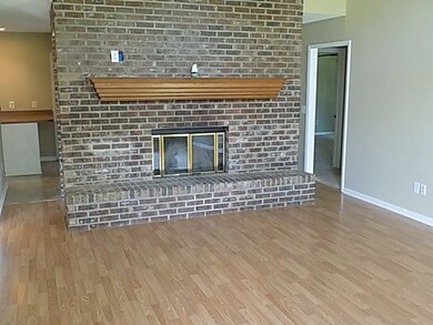 Den w/ fireplace
