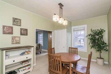 Notice the tall ceilings and closet for storage.