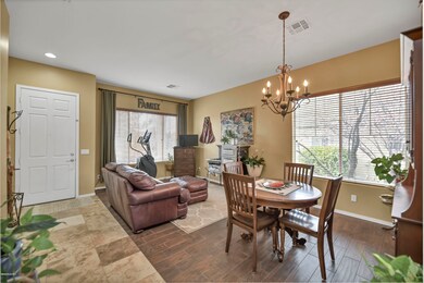 Living and dining room
