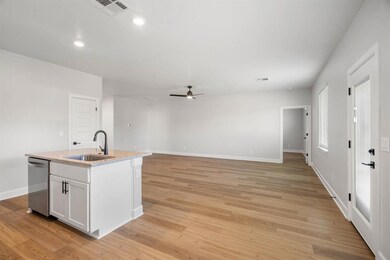 The heart of the home—this kitchen opens directly 