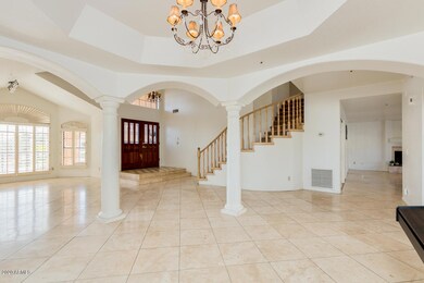 Travertine Floors Downstairs