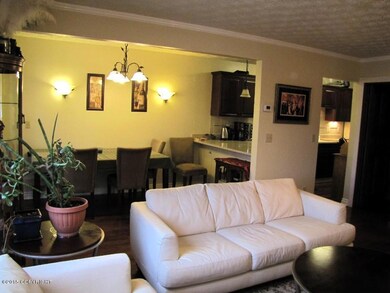 Adjacent dining area.