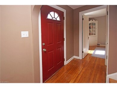 This center-hall colonial has the original hard wo