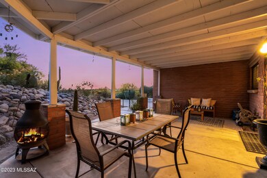 Large Covered Back Patio