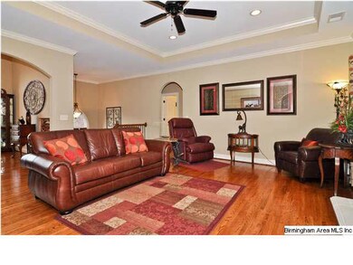Gleaming hardwood floors!