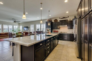 SS Appliances Staggered Cabinetry