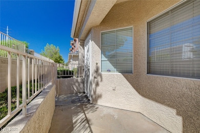 View of patio / terrace featuring a balcony
