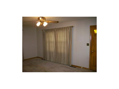 Living room and front door.