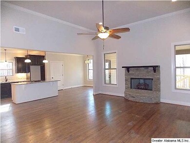 Great room open to Kitchen