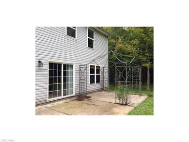 Rear patio