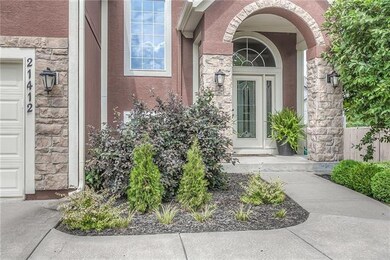 Welcoming arched entry