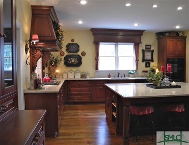 Another view of the gourmet kitchen.