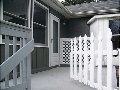 Patio/Deck. Room for a barbecue or sitting and enj