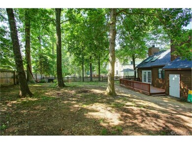 Back yard is surrounded on 3 sides by neighbors fe